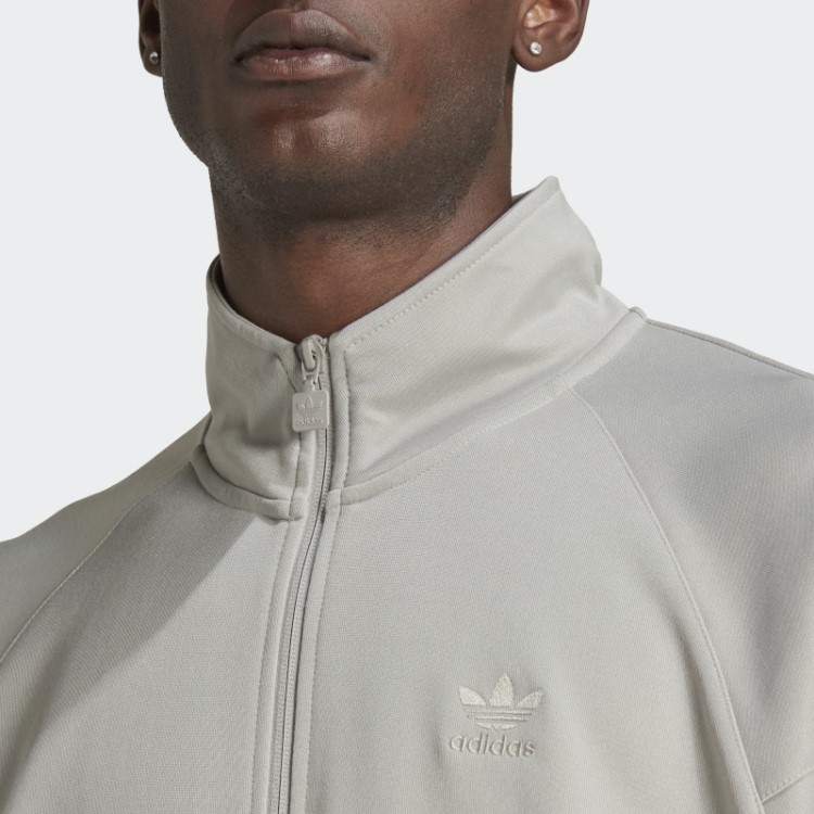 Jaqueta Esportiva Adidas Rekive Cinza Metalizada