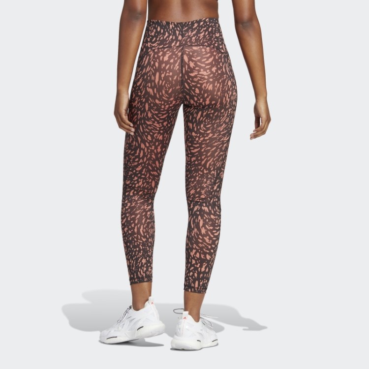 Adidas By Stella Mccartney Leggings De Corrida Com Estampa Truepace Preto Quente
