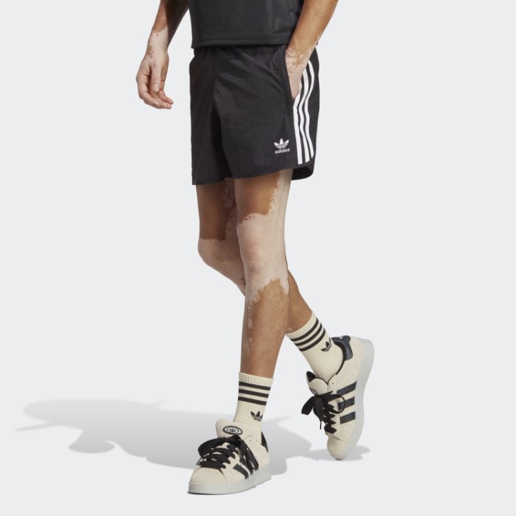 Calção Preto Adicolor Classics Sprinter Adidas