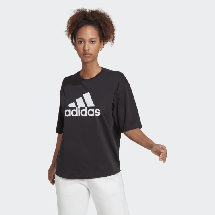 Distintivo De ícones Do Futuro Da Moda Da Camiseta Esportiva Adidas Preta