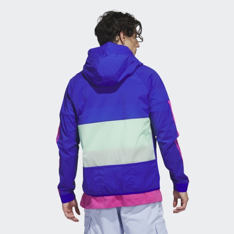 Jaqueta Adicross X Energy Masculina Azul De Uma Camada