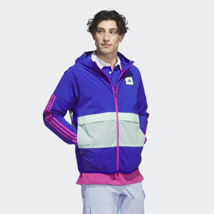 Jaqueta Adicross X Energy Masculina Azul De Uma Camada