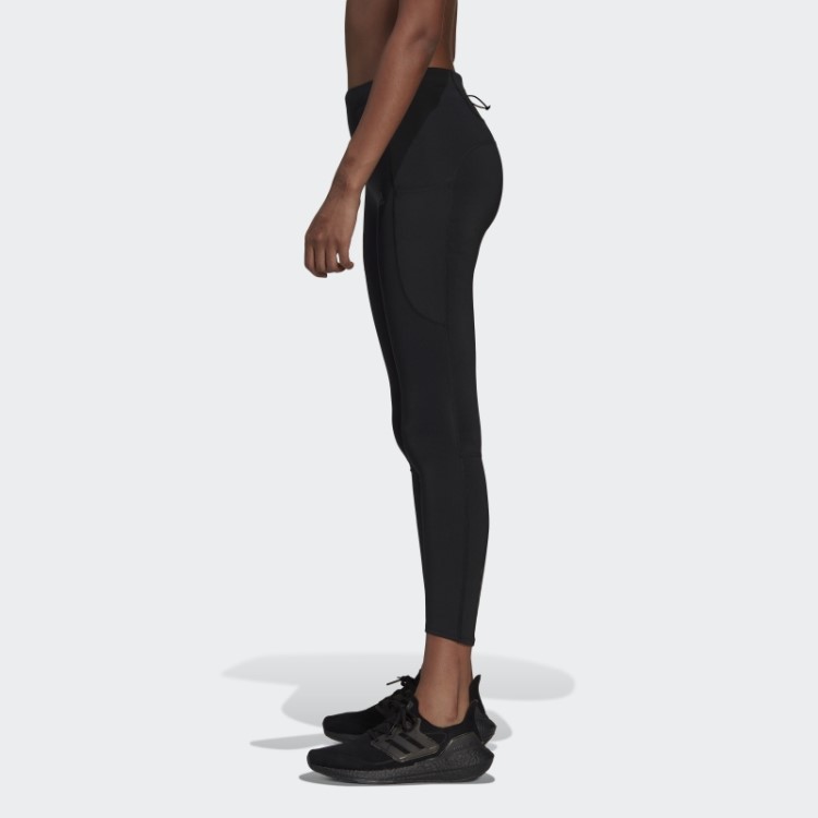 Legging Preta Fastimpact Running 7/8 Adidas