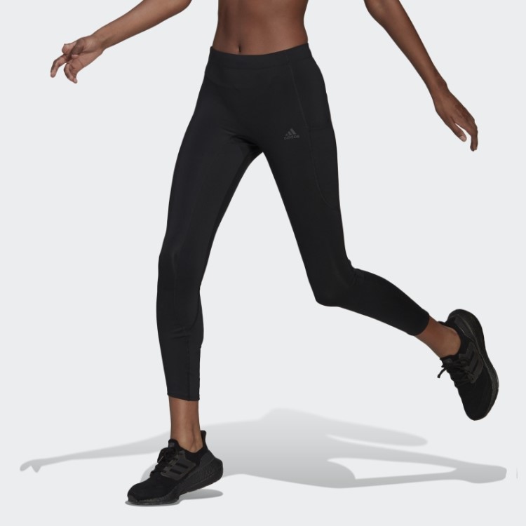 Legging Preta Fastimpact Running 7/8 Adidas