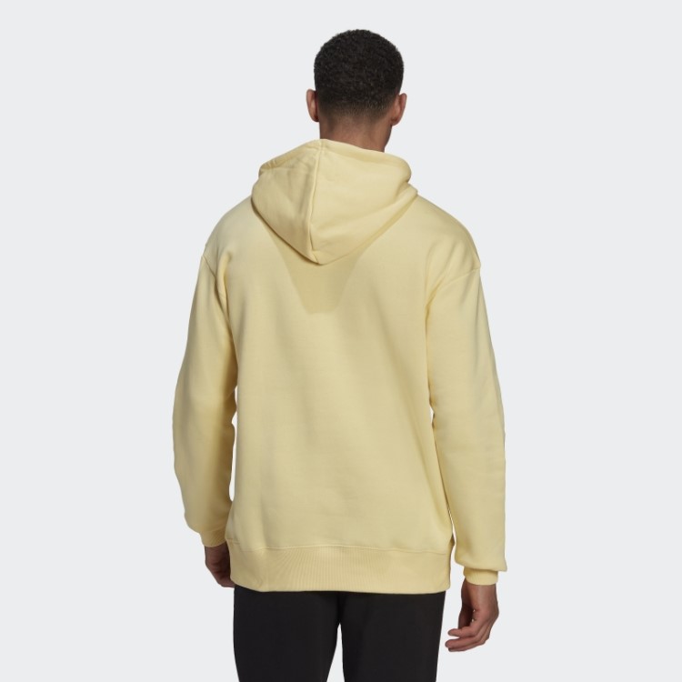 Essentials FeelVivid Moletom De Lã De Algodão Ombros Caídos Amarelo Adidas