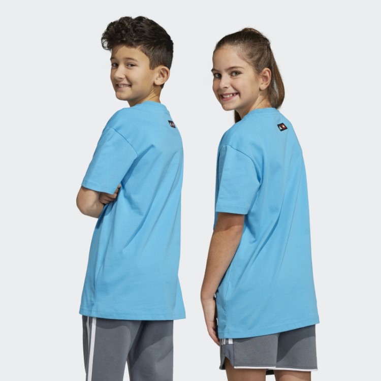 Adidas X Lego Soccer Badge Of Sport Graphic Tee Fresh Splash Fashion