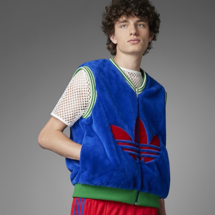 Colete Adidas Royal Adicolor Heritage Now Com Logo