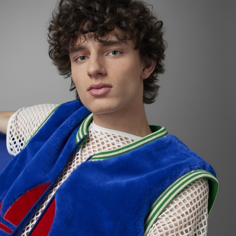 Colete Adidas Royal Adicolor Heritage Now Com Logo