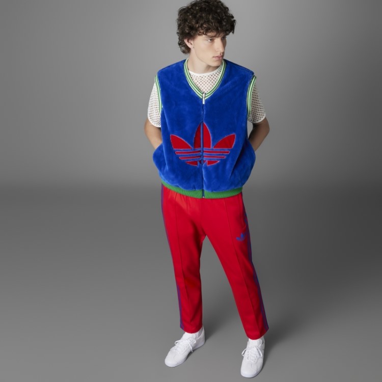 Colete Adidas Royal Adicolor Heritage Now Com Logo