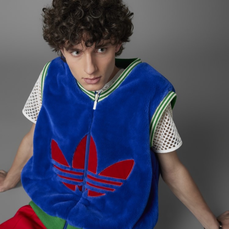 Colete Adidas Royal Adicolor Heritage Now Com Logo