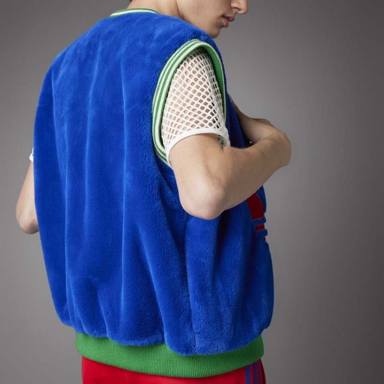 Colete Adidas Royal Adicolor Heritage Now Com Logo