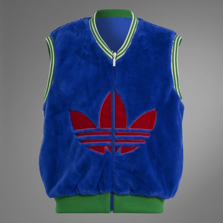 Colete Adidas Royal Adicolor Heritage Now Com Logo