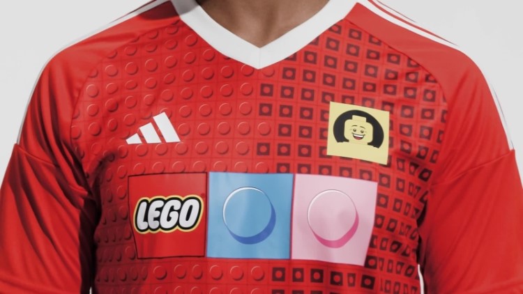 Adidas X Lego Tiro Home Jersey Moda Negrito Laranja