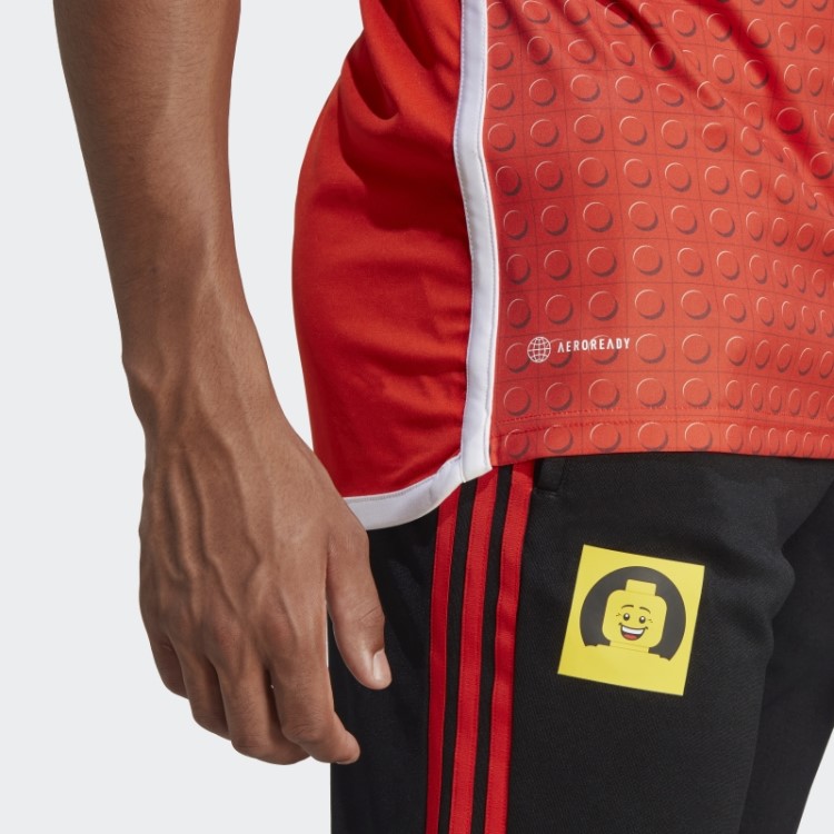 Adidas X Lego Tiro Home Jersey Moda Negrito Laranja