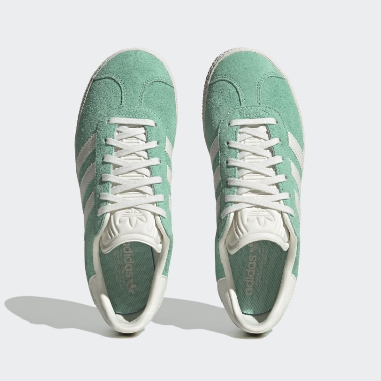 Sapato Adidas Gazelle Verde Prateado