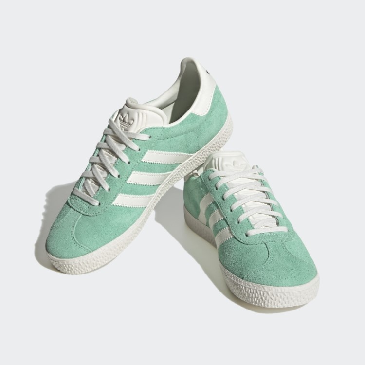 Sapato Adidas Gazelle Verde Prateado