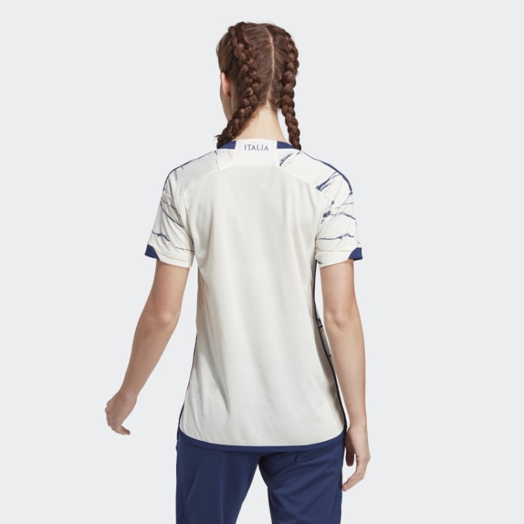 Adidas Camisa Branca Da Seleção Feminina 23 Da Itália