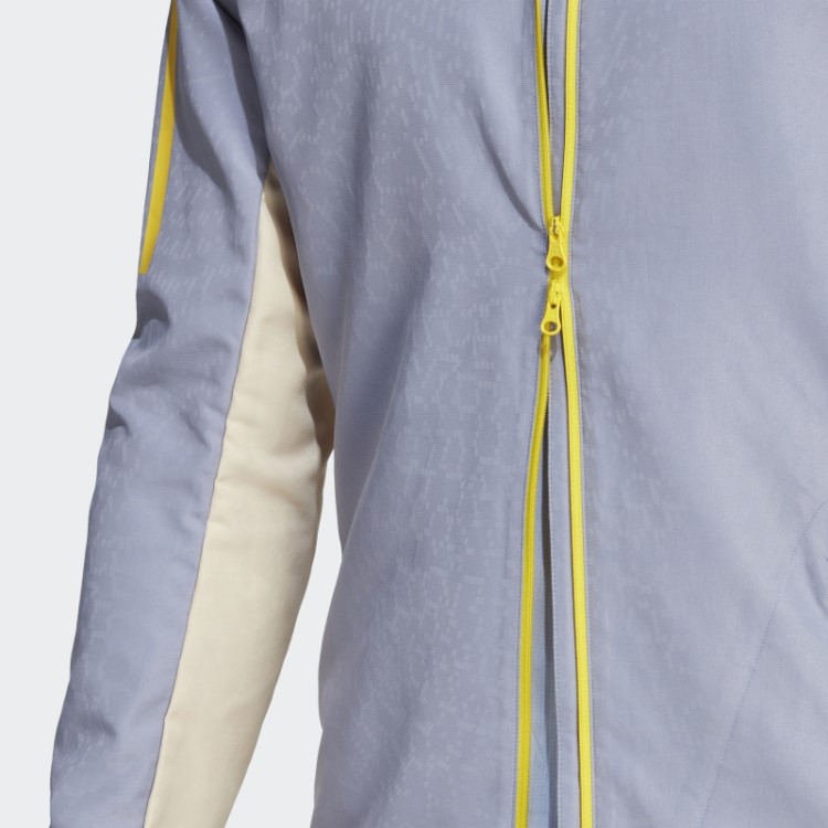 Jaqueta De Corrida Adidas Silver Violet Boston Marathon 2023 Celebration