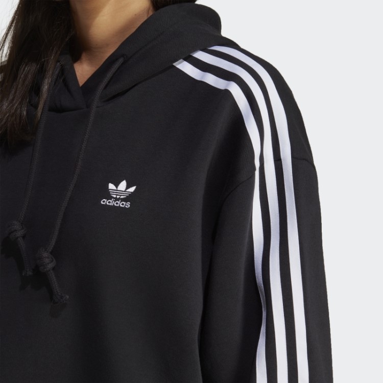 Moletom Preto Adicolor Classics Crop Adidas