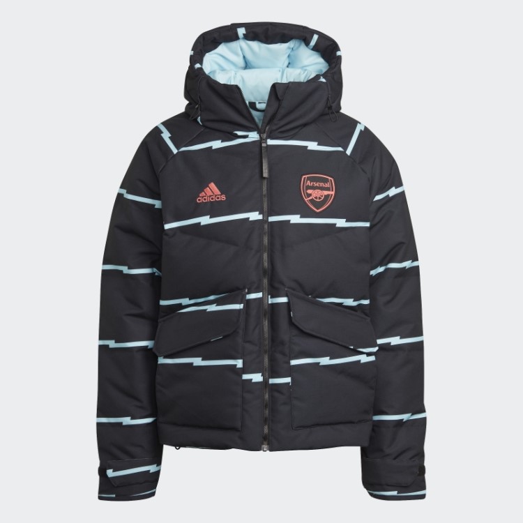 Jaqueta De Inverno Arsenal Adidas Preta