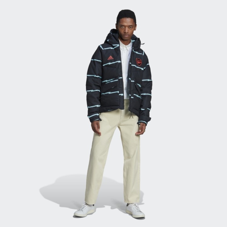 Jaqueta De Inverno Arsenal Adidas Preta