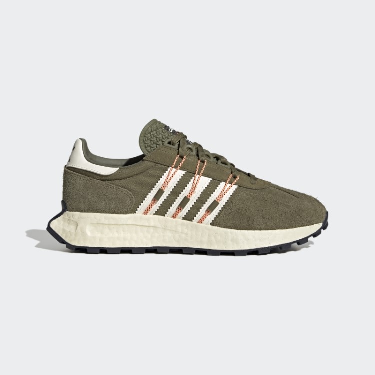 Tênis Adidas Retropy E5 Bege Laranja