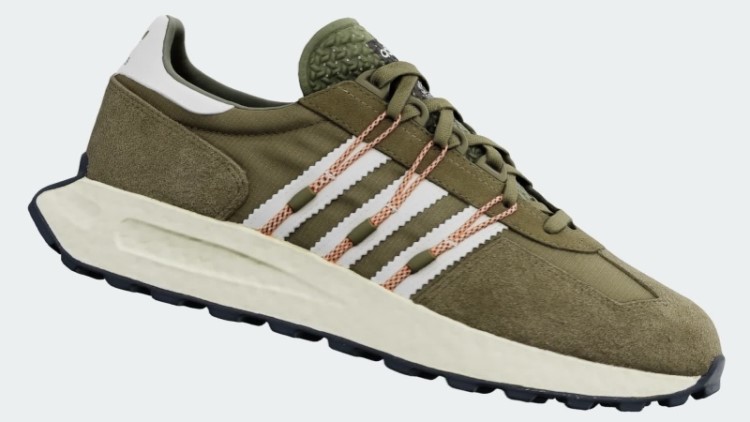 Tênis Adidas Retropy E5 Bege Laranja