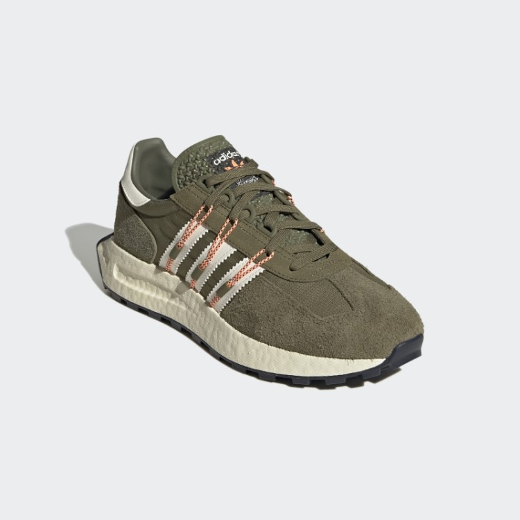 Tênis Adidas Retropy E5 Bege Laranja