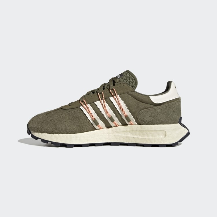 Tênis Adidas Retropy E5 Bege Laranja
