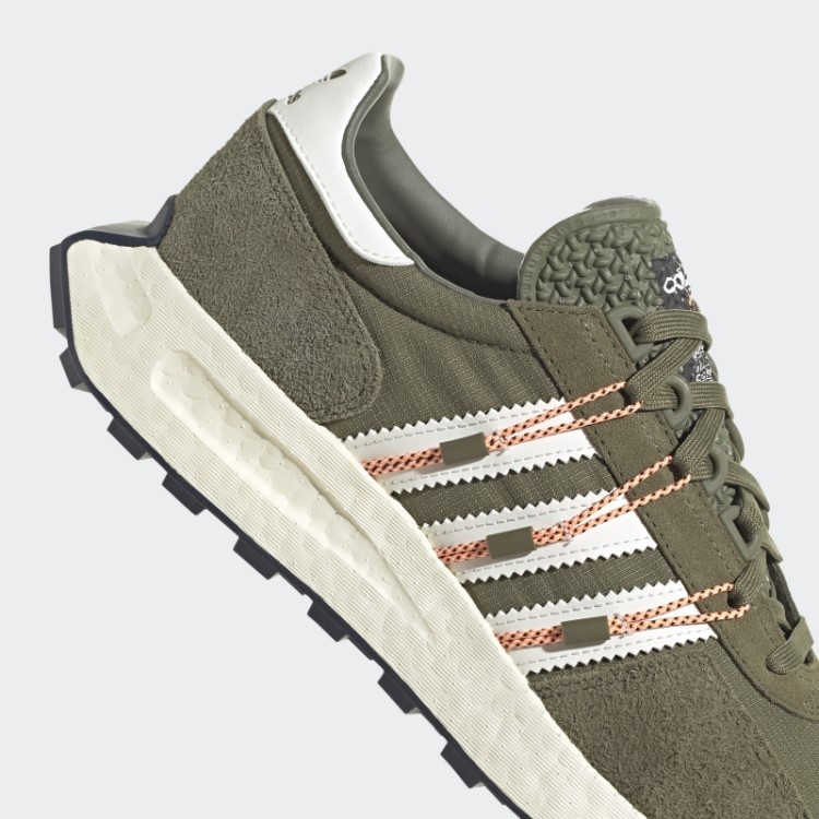 Tênis Adidas Retropy E5 Bege Laranja