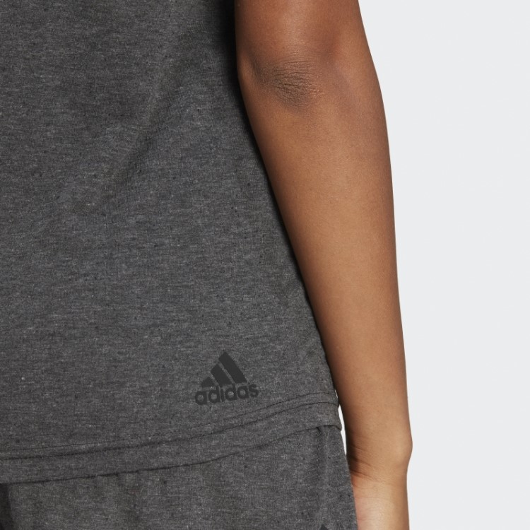 Camiseta Preta Melange Hot Adidas Future Icons Winners 3.0