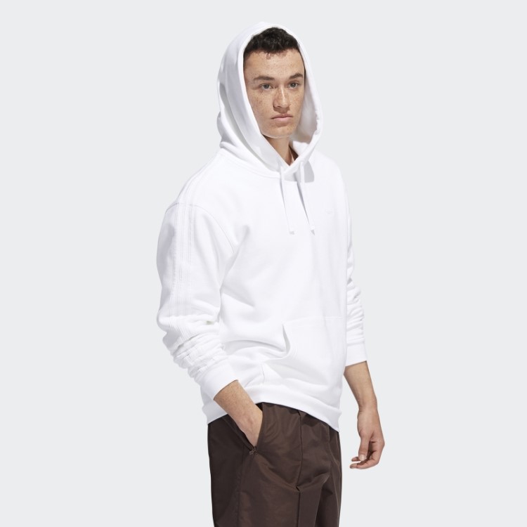Moletom Com Capuz Shmoofoil Pesado Branco Adidas (gênero Neutro)
