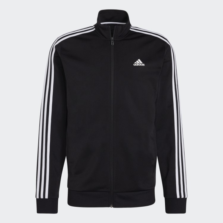 Essentials Warm Up T-shirt Com As 3 Riscas Adidas Black