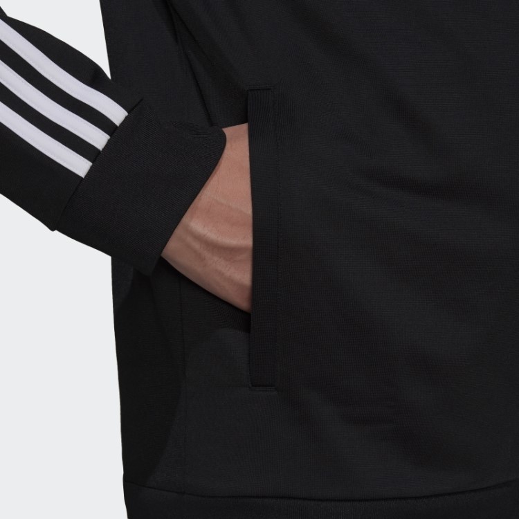 Essentials Warm Up T-shirt Com As 3 Riscas Adidas Black