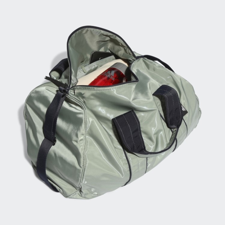 Bolsa Esportiva Verde Prateada Adidas Para Treinamento