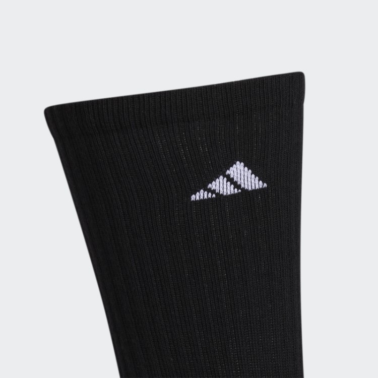 Meias Acolchoadas Adidas 3 Pares Onix