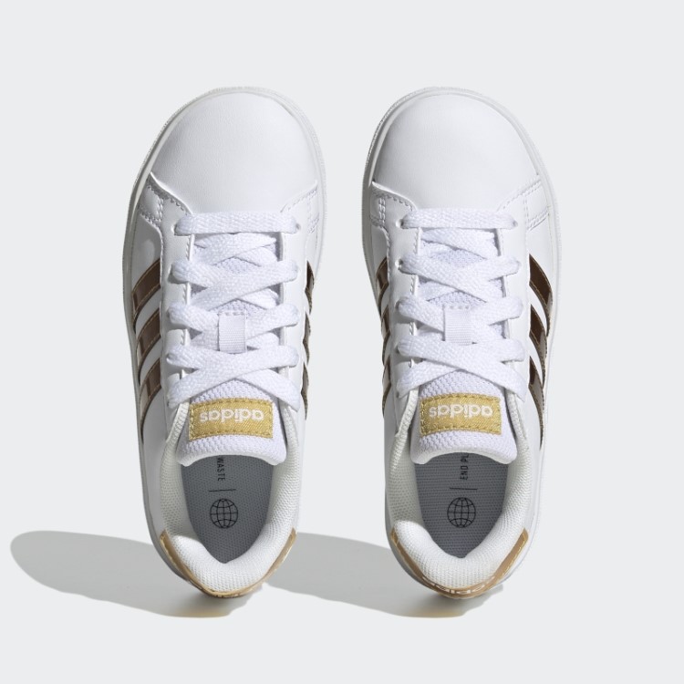 Tênis De Renda Sustentável Branco Adidas Grand Court