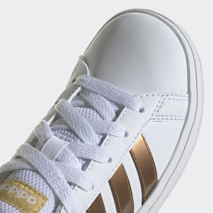 Tênis De Renda Sustentável Branco Adidas Grand Court