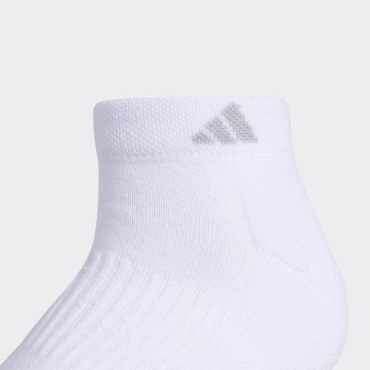 Meias De Cano Baixo Acolchoadas Adidas 3 Pares Onix Fashion