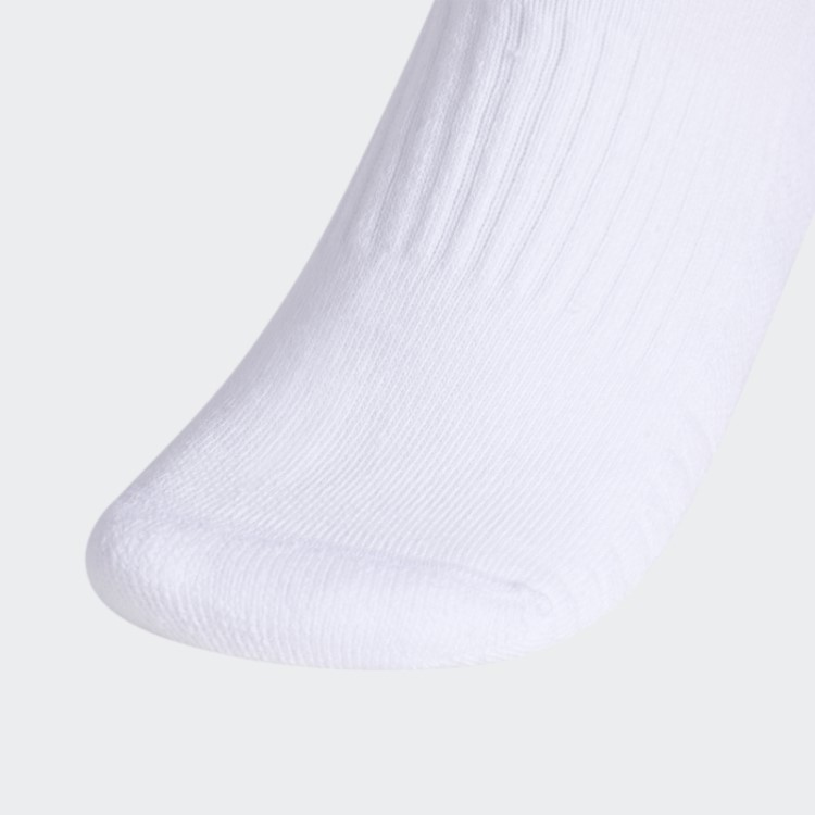 Meias De Cano Baixo Acolchoadas Adidas 3 Pares Onix Fashion