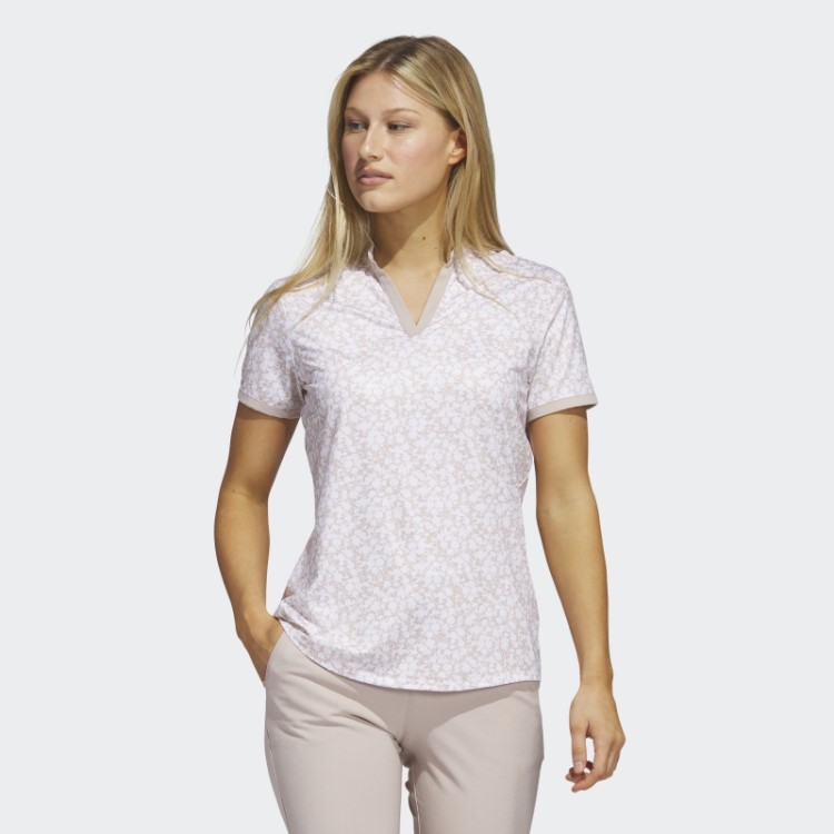 Quente Adidas Ultimate365 Camisa Polo De Golfe Branca
