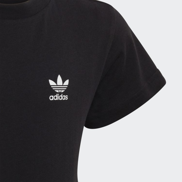 Camiseta Adidas Preta Adicolor