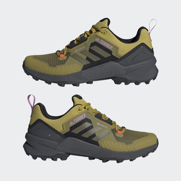 Tênis De Caminhada Adidas Olive Terrex Swift R3 Gore-tex