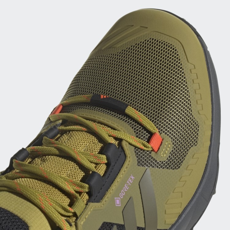 Tênis De Caminhada Adidas Olive Terrex Swift R3 Gore-tex