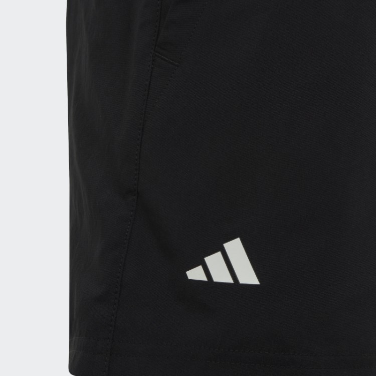 Bermuda De Tênis Preta Adidas Club Com As Três Listras