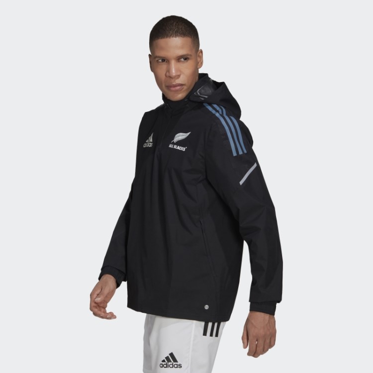 All Blacks Blusão De Rugby Preto Adidas