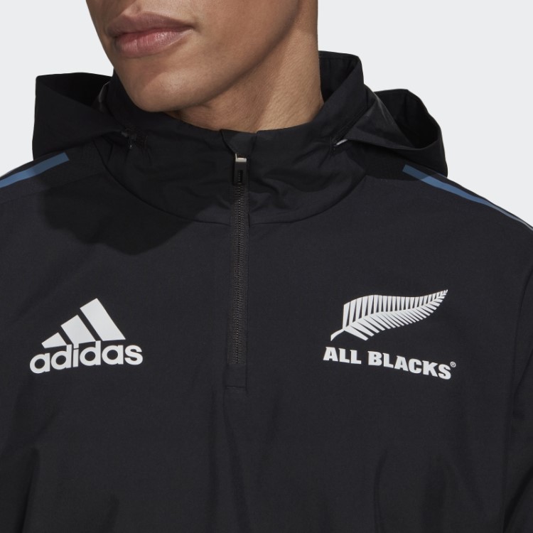 All Blacks Blusão De Rugby Preto Adidas