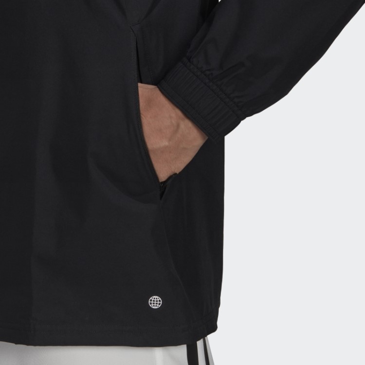 All Blacks Blusão De Rugby Preto Adidas
