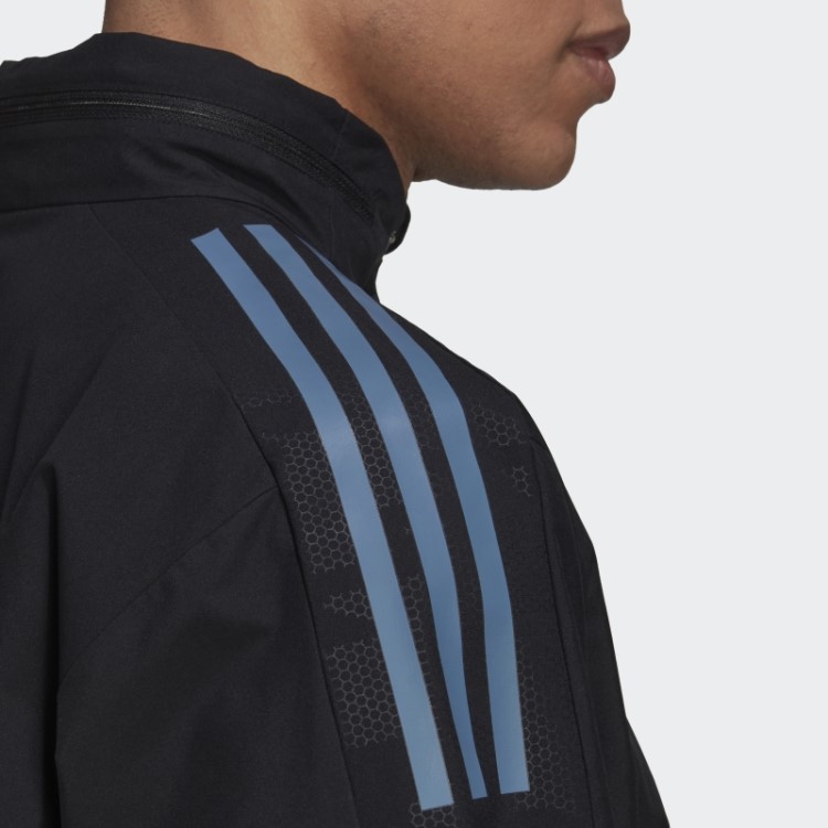 All Blacks Blusão De Rugby Preto Adidas
