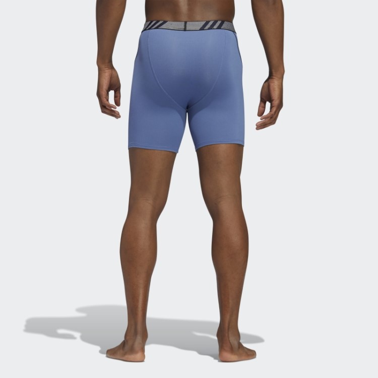 Cuecas Boxer De Malha De Desempenho Marinho 3 Pares Adidas